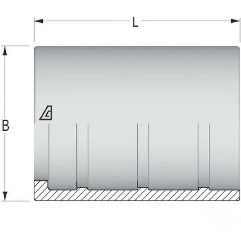 PERSHULS 3/4" TE/R5/2SC     TX2 DN20     ALFAGOMMA