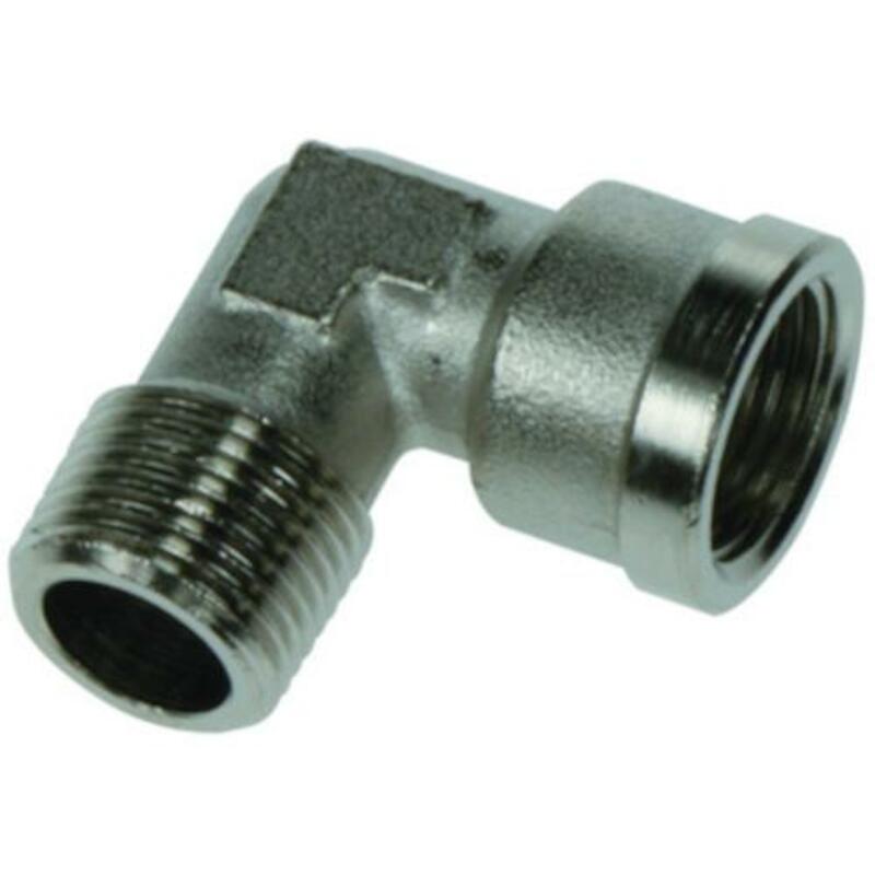 RAC.COUDE 90°1/4"M/F BSPT/P 0913 00 13      LEGRIS