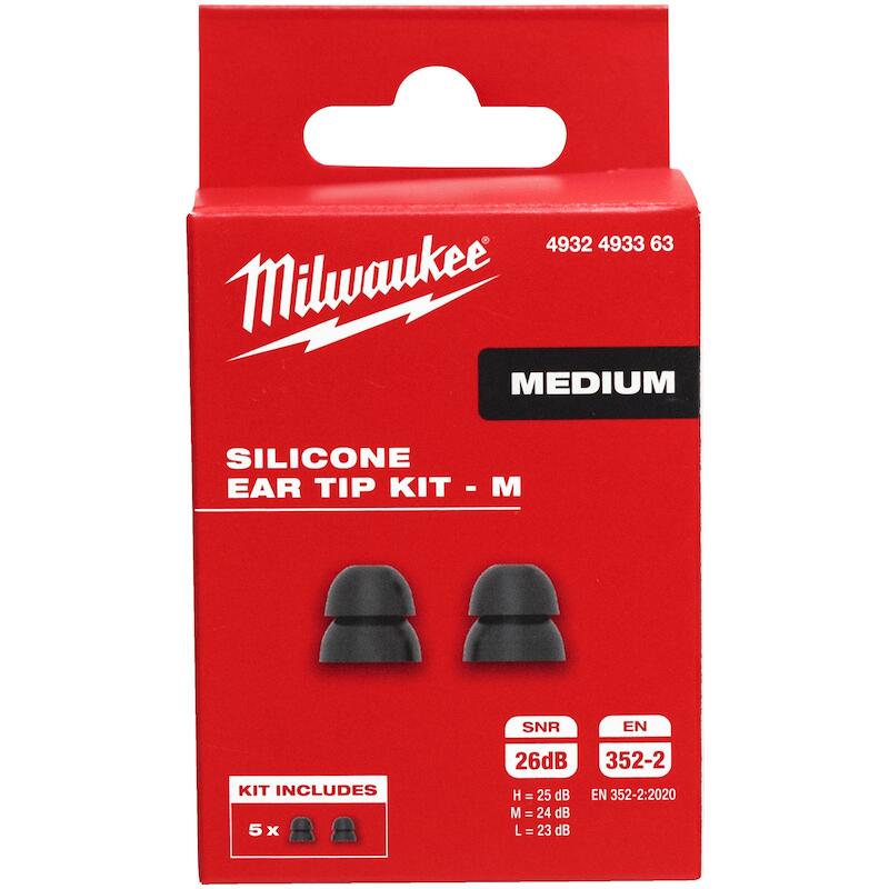 SILICONE OORDOP M           4932493363   (5PR)MILW
