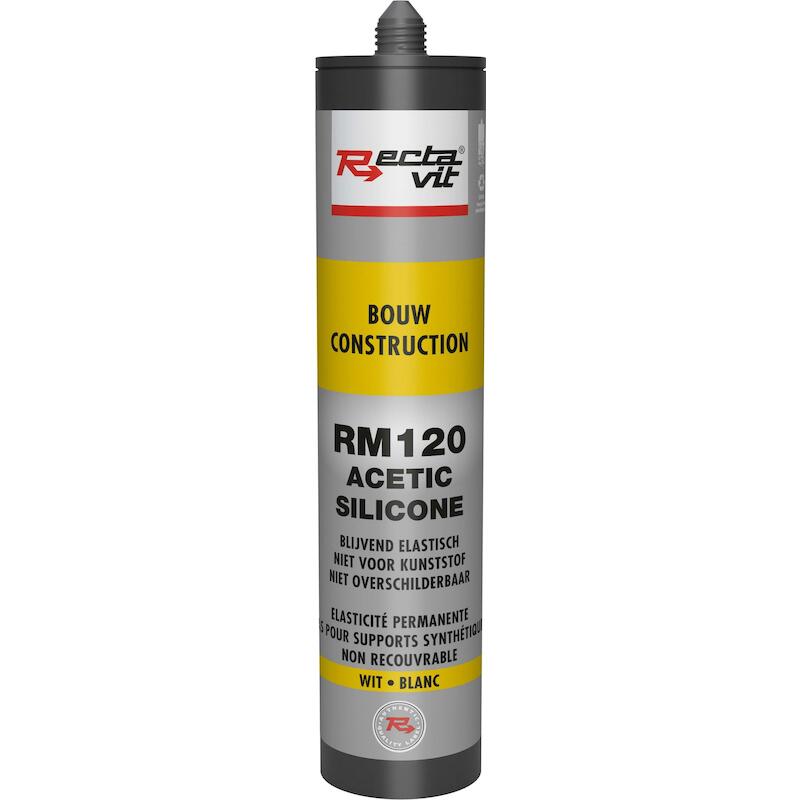 SILIC.ACÉT.  BLANC (CONSTR.)120     310ML RECTAVIT
