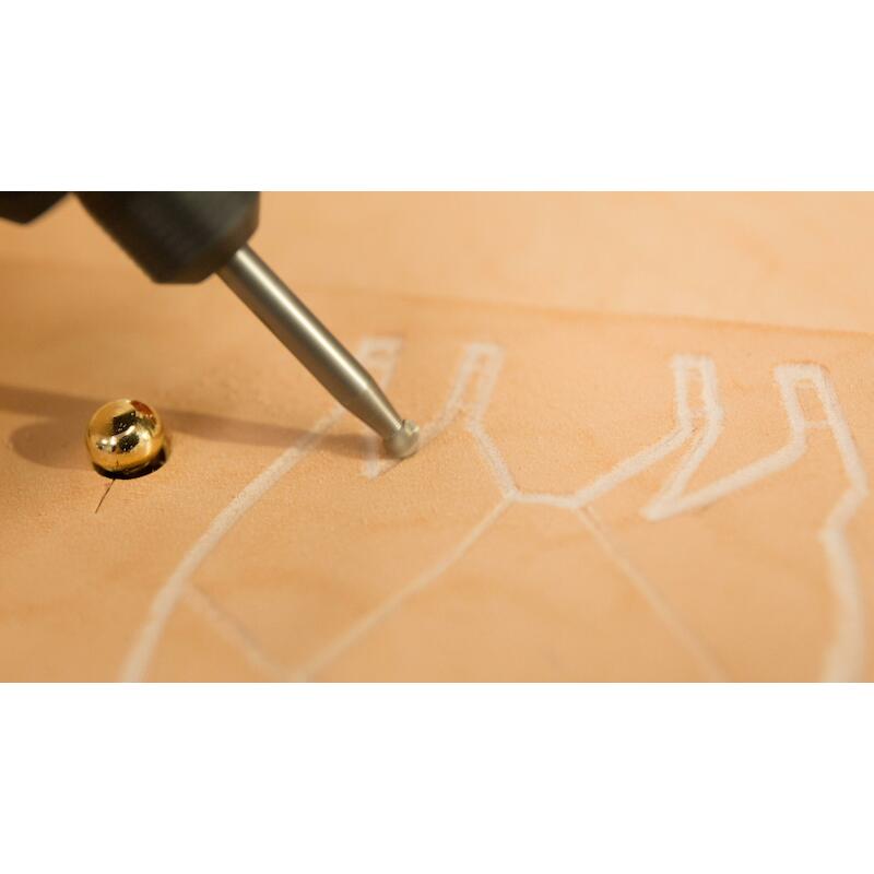 GRAVEERSTIFT KOGEL 2,4MM    107JA      (3ST)DREMEL