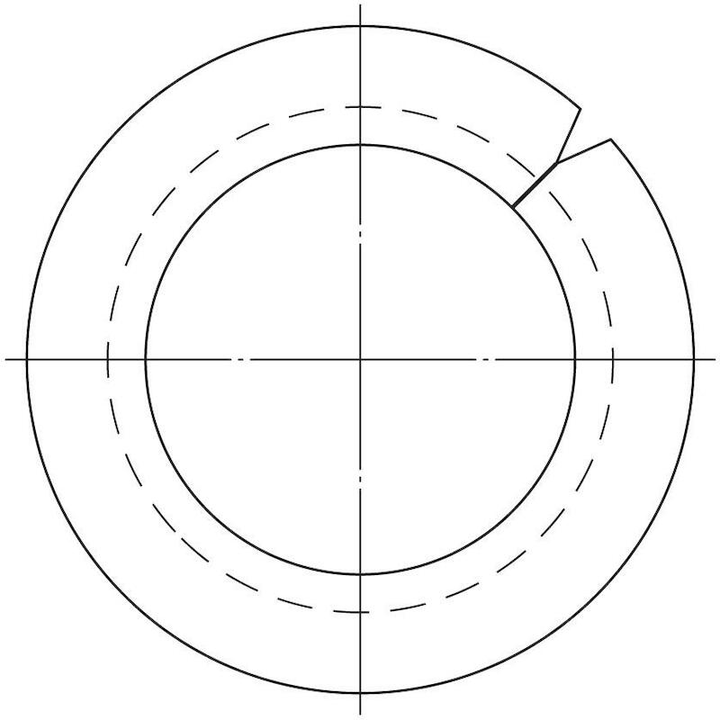 SLIDING BUSHING WITH COLLAR - SKF PCMF 182022 E - PTFE COMPOSITE