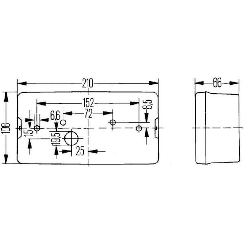 2VP.006.040.121 4-KAMER LICHT RECHTS