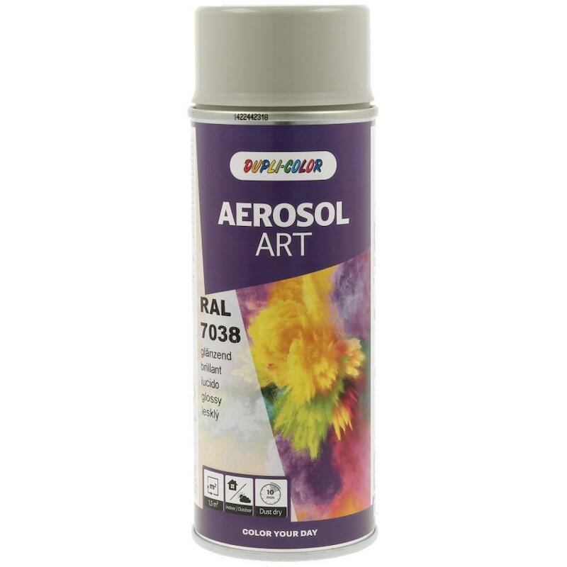 ACR.LAK AGAATGRIJS GLANS    722653 400ML-RAL7038