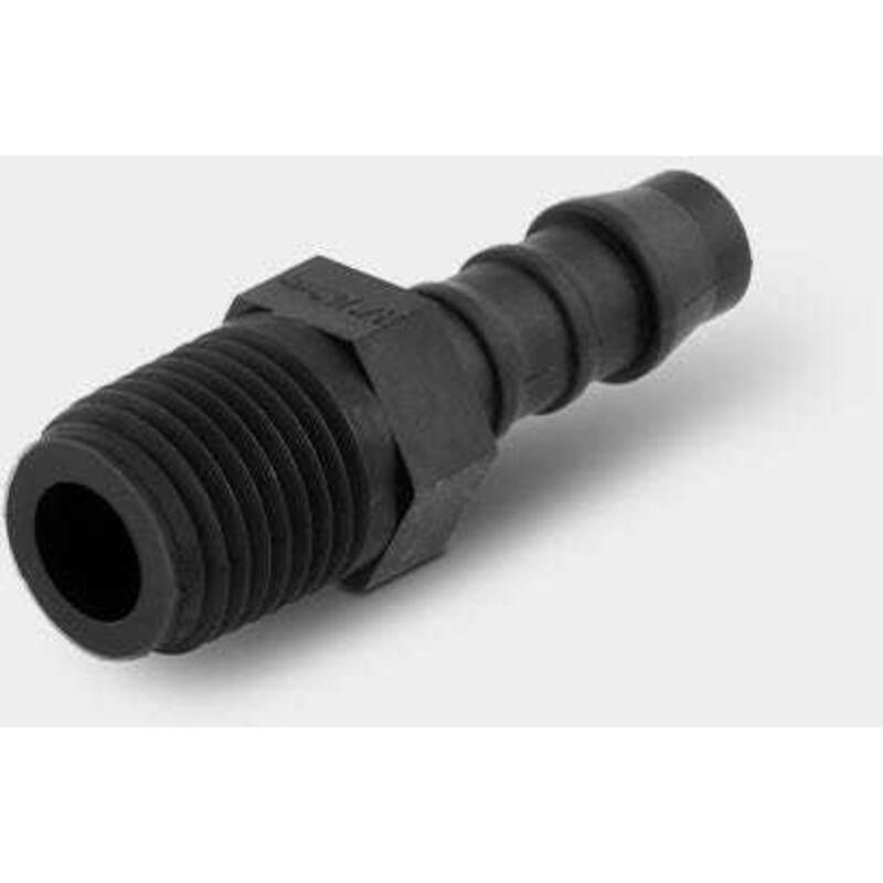 SLANGPILAAR 6MM X 1/4"M/BSPT  GES06R1-4   NYL.