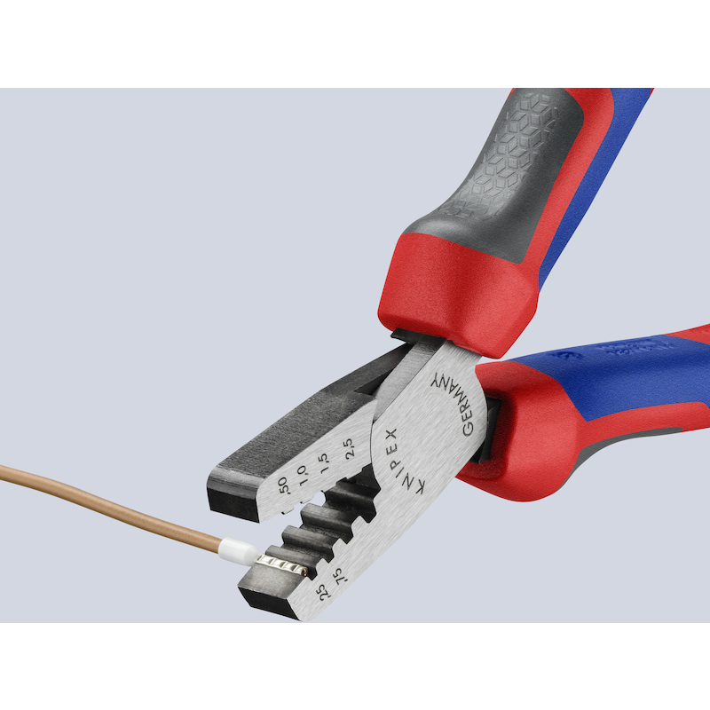 PINCE DOUILLES TERMINALES   97 62 145 A     KNIPEX