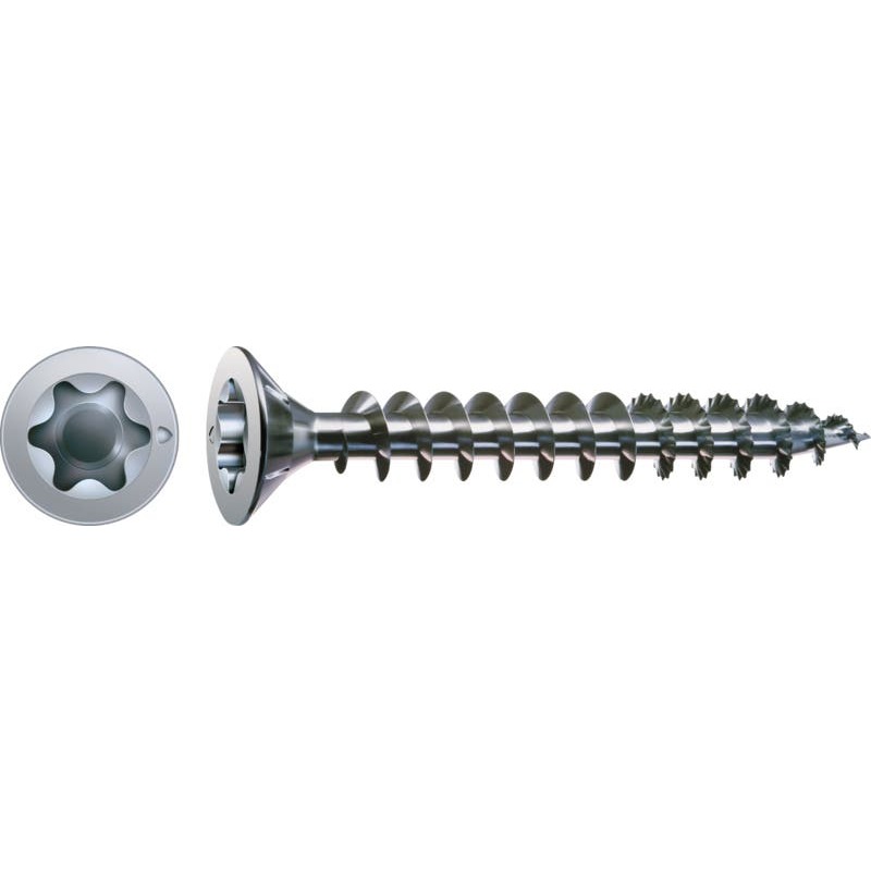 VIS À BOIS AGGLO. VD TORX10 T-STAR+ 3,0X30 - WIROX