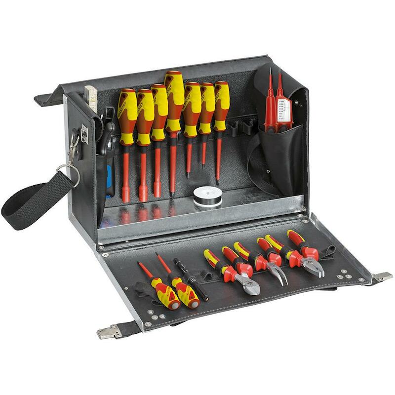COFFRE À OUTILS ÉLECTRIC.   1091 (REMPLI)   GEDORE