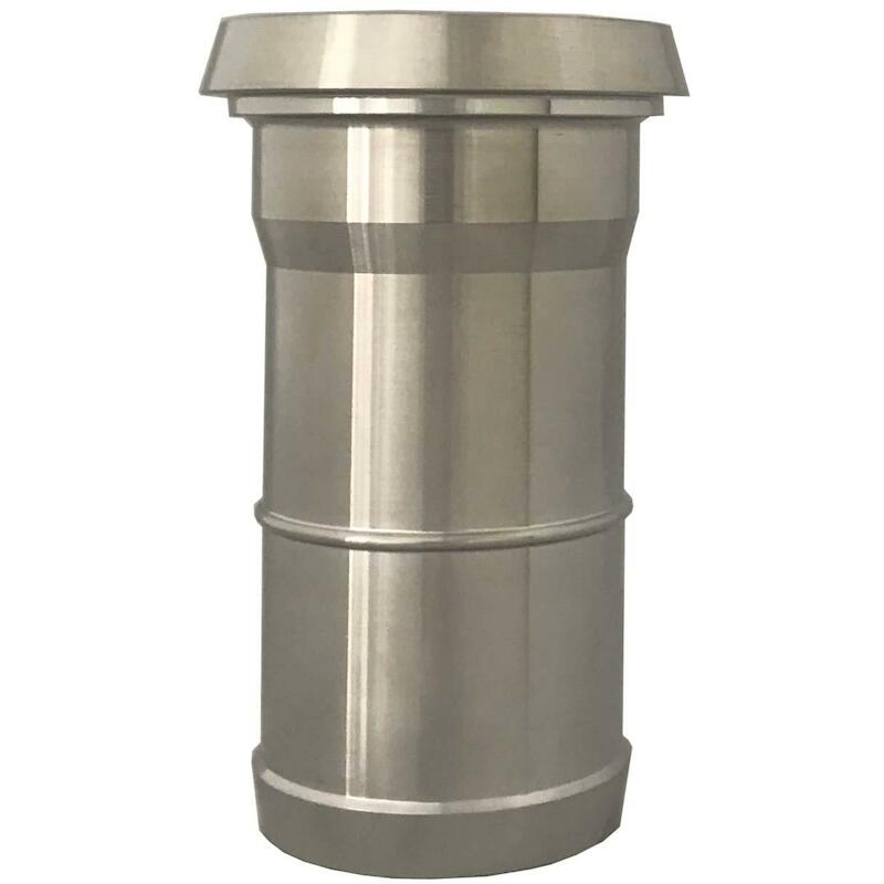 KOPPELING DN25 X 25MM DICHTK./SLT.         RVS-DIN