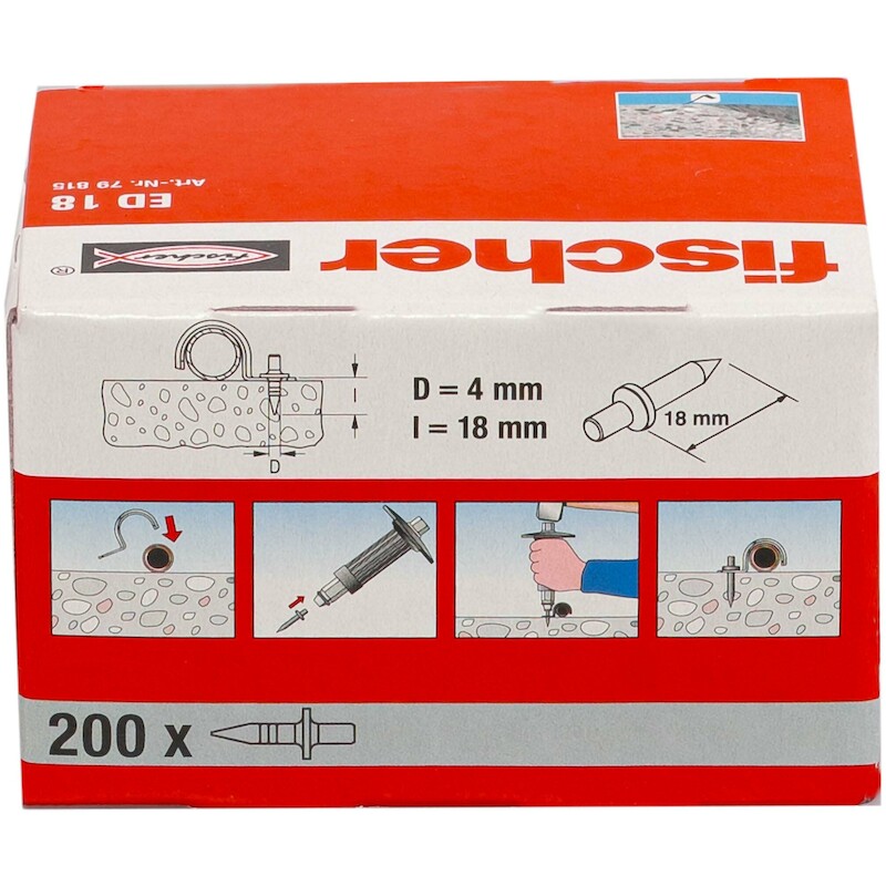 INSLAGNAGEL SAMONTEC        ED18           FISCHER