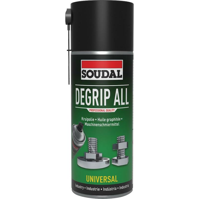 KRUIPOLIE SPRAY 400ML       DEGRIP ALL      SOUDAL