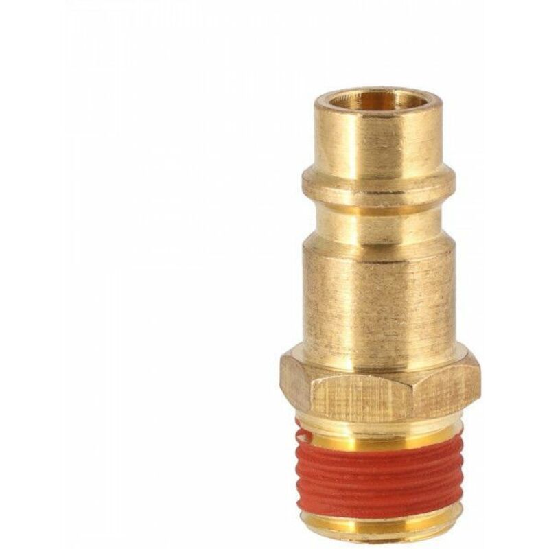 Airpress - Embout enfichable - 4311532 - Euro - filetage mâle 1/4" bspt - laiton - 02940793
