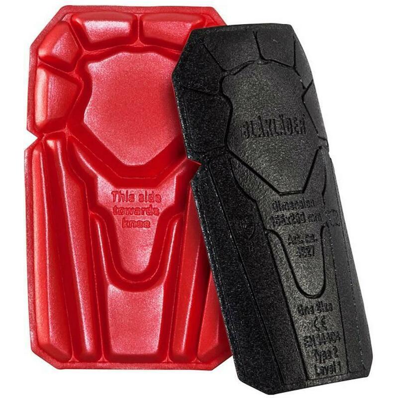 KNIEBESCHERMER ZWART/ROOD   4027 ONESIZE BLAKLADER