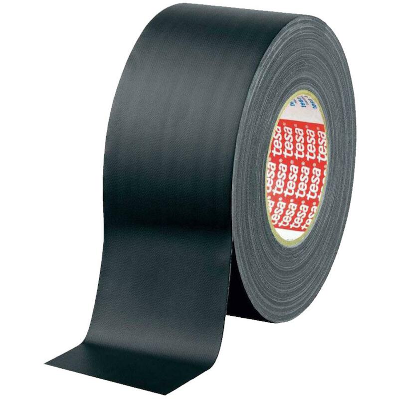 Tesa - Ruban toilé - Tesaband 4651 - Noir - 38 mm x 50 m - 310 µm - 19090885