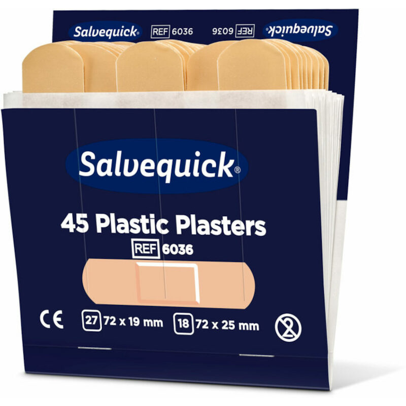 PLEISTER PLASTIEK           6036    (6X45ST) SALVE
