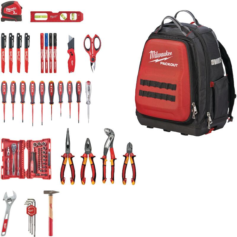 ELEKTRICIENSSET BACKPACK    4932498407 (76ST) MILW