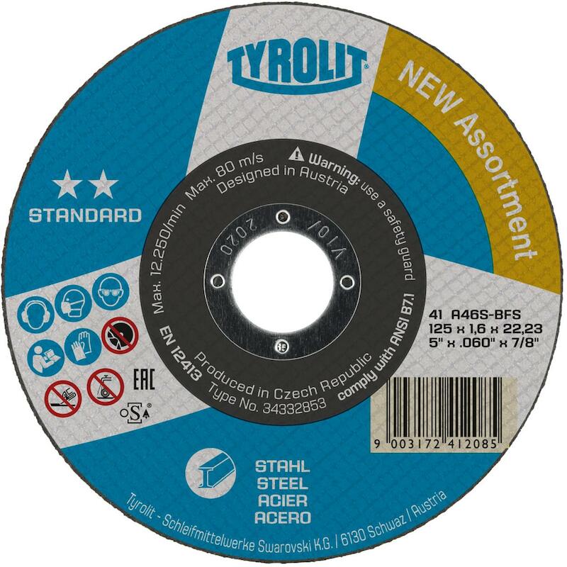 DISQUE TRONÇ. 230X3,0X22,23 STANDARD       TYROLIT