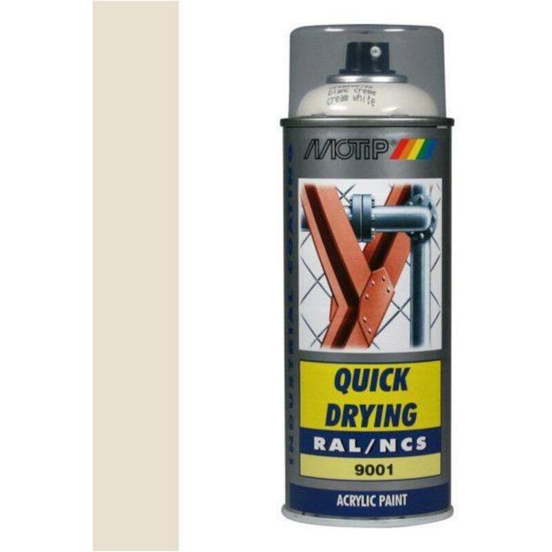 PEINT.ACRYL.BLANC CREME HG  07045 - 400ML. RAL9001