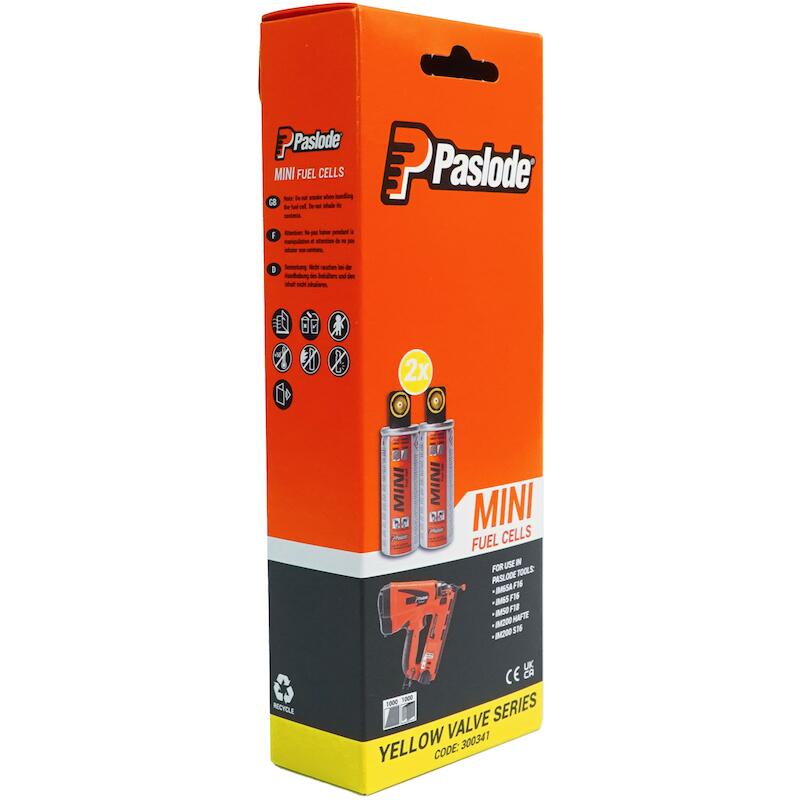 CARTOUCHE DE GAZ JAUNE IM   300341 - 2PC   PASLODE
