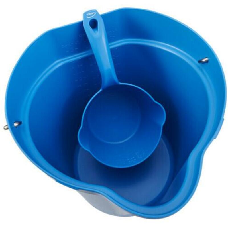 SEAU PP/INOX BLANC          5686/5 - 12L     VIKAN