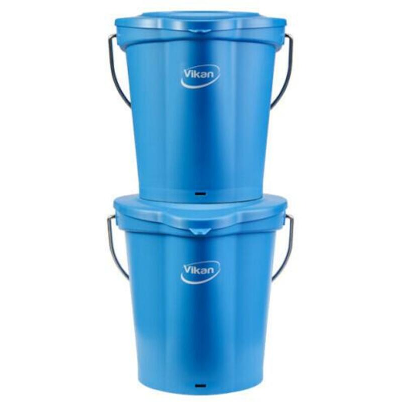 SEAU PP INOX BLEU           5688/3  6L       VIKAN
