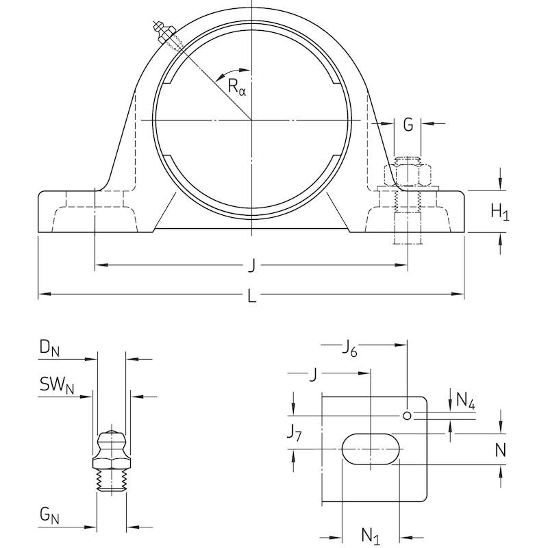 PALIER-Y                    SY 510 M           SKF