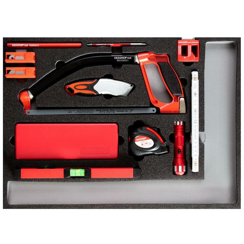 MODULE GEMENGD GEREEDSCHAP  R2235 (30ST)GEDORE RED