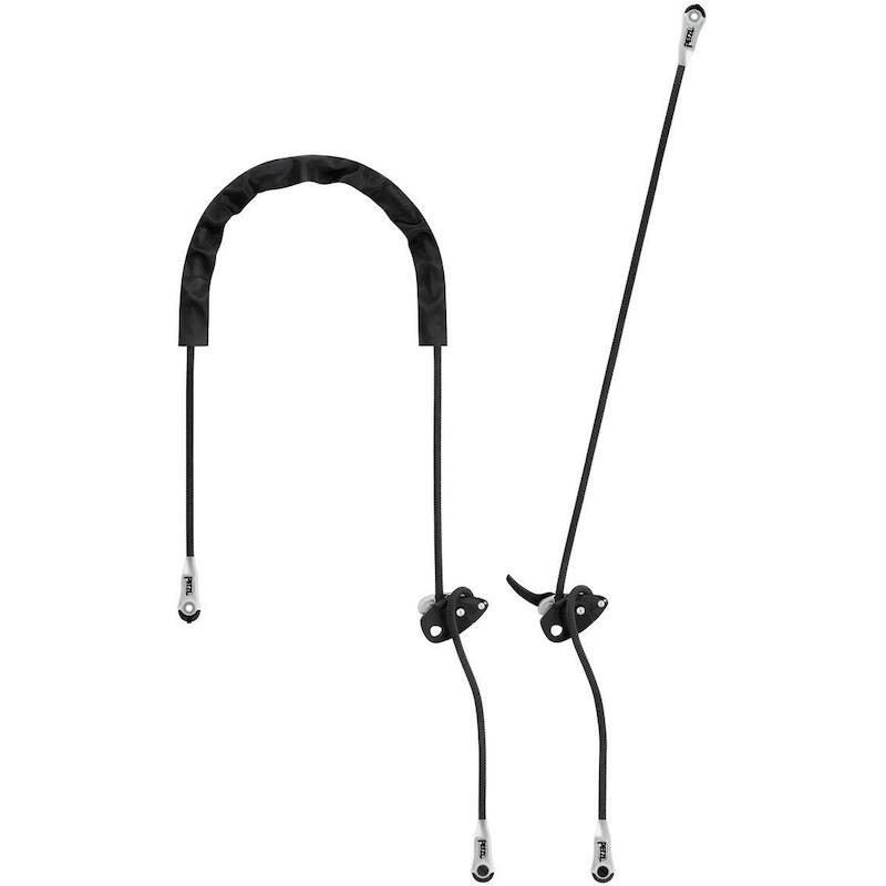 VEILIGHEIDSLIJN ZWART       GRILLON - 2M     PETZL