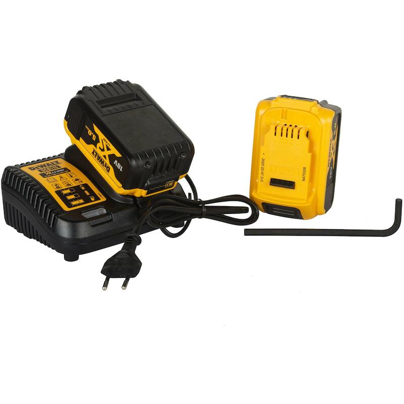 MEUL.D'ANGLE/ACCU 18V/2X5AH DCG405P2(TSTAK) DEWALT