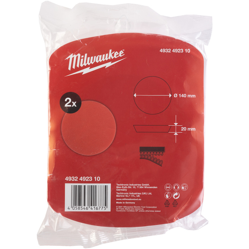 POLIJSTSPONS RED GROF       4932492316 (2ST) MILWA