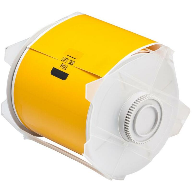 RUBAN ADH.GLOBALMARK JAUNE  076619 100MMX30M BRADY