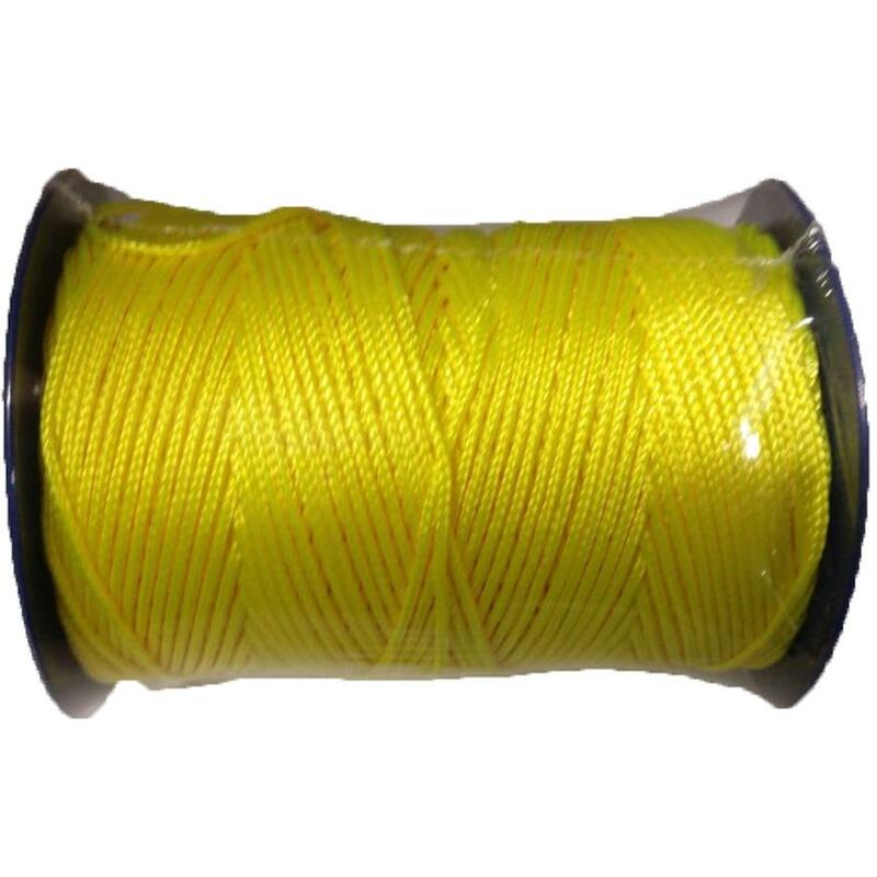 METSERSKOORD NYLON PLAT     1,5 MM 190 M FLUOGEEL