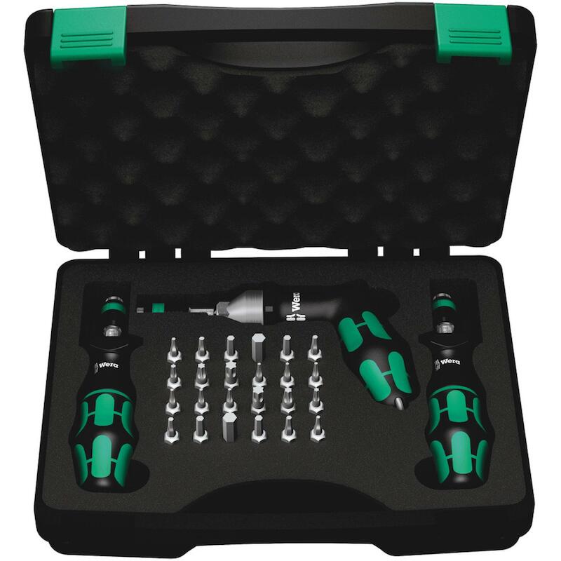 WERA 7440/41/42 KRAFTFORM MOMENTSCHROEVENDRAAIER-SET 0,3-6,0 NM (27 -DELIG)