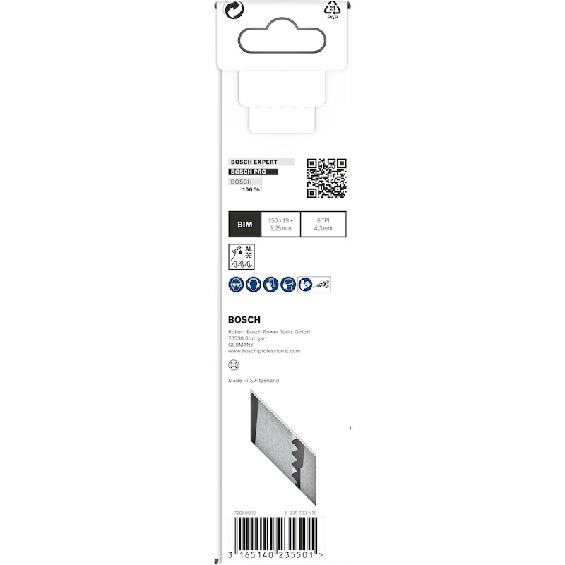 RECIPROZAAGBL.S611DF HO/MET.2608656258(5ST)  BOSCH