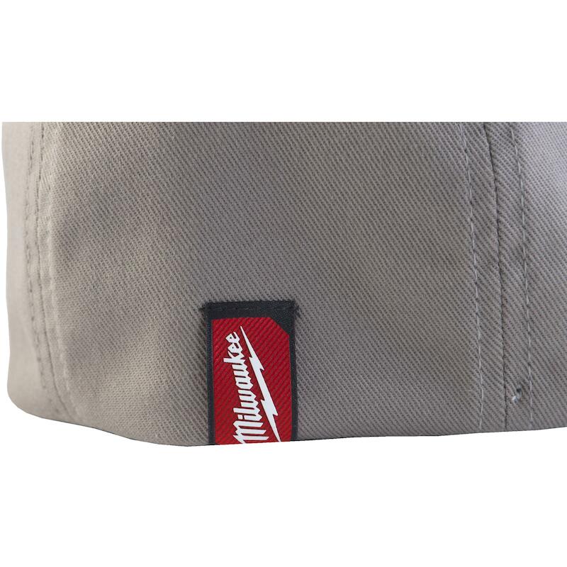 BASEBALL CAP GRIJS          BCSGR    S/M MILWAUKEE