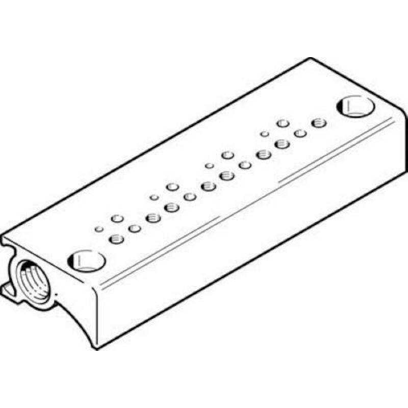 BLOC DE RACCORDEMENT MHP1-P4-2 (197197) FESTO