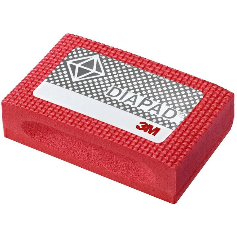 DIAMANT HANDBLOK 95X57      6200J ROOD M74      3M