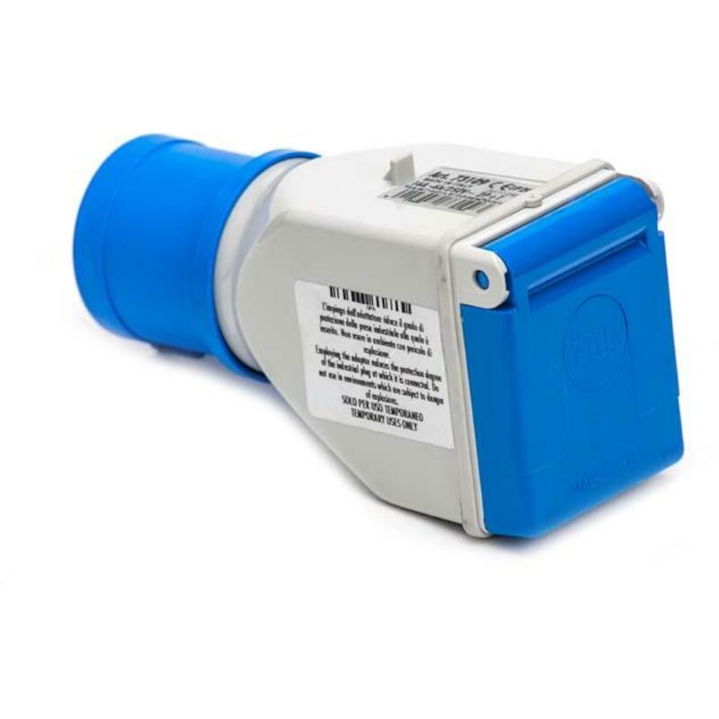 ADAPTER CEE MET STEKKER CEE 16A 2P + T EN