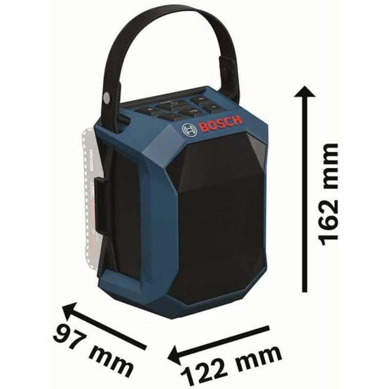 HAUT-PARLEUR 18V/BODY       GPB 18V-1        BOSCH