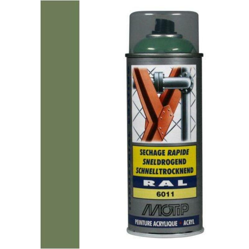 PEINT.ACRYL.VERT RESEDA HG  07124 - 400ML. RAL6011
