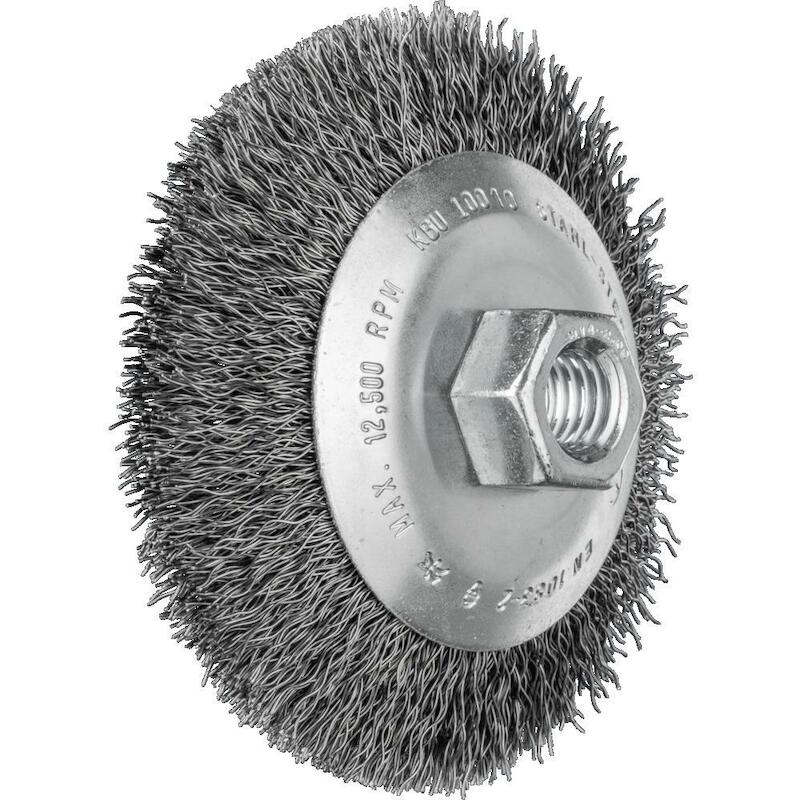 BROSSE CONIQUE 100MM        KBU ACIER        PFERD