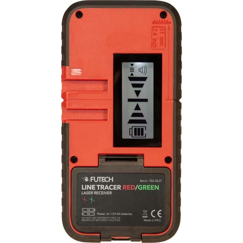 RECEPT.LASER EN CROIX 50M   LINE TRACER RG/VT FUTE