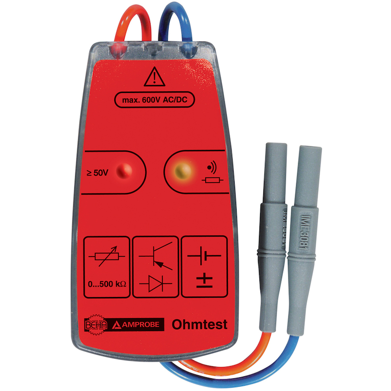 TESTEUR DE CONTINUITÉ 600V  9072-D 1X9V   BEHA-AMP
