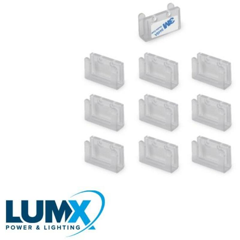 MONTAGECLIPS LICHTSLANG     LM 23183    (10ST)LUMX