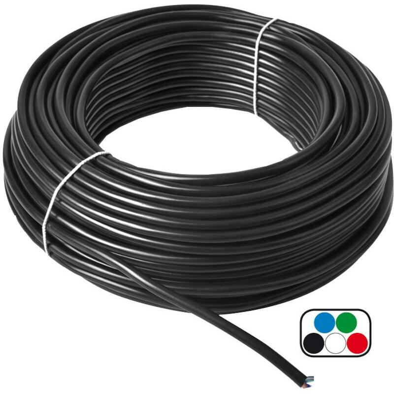 DRAAD 5X1,50 ROND PVC