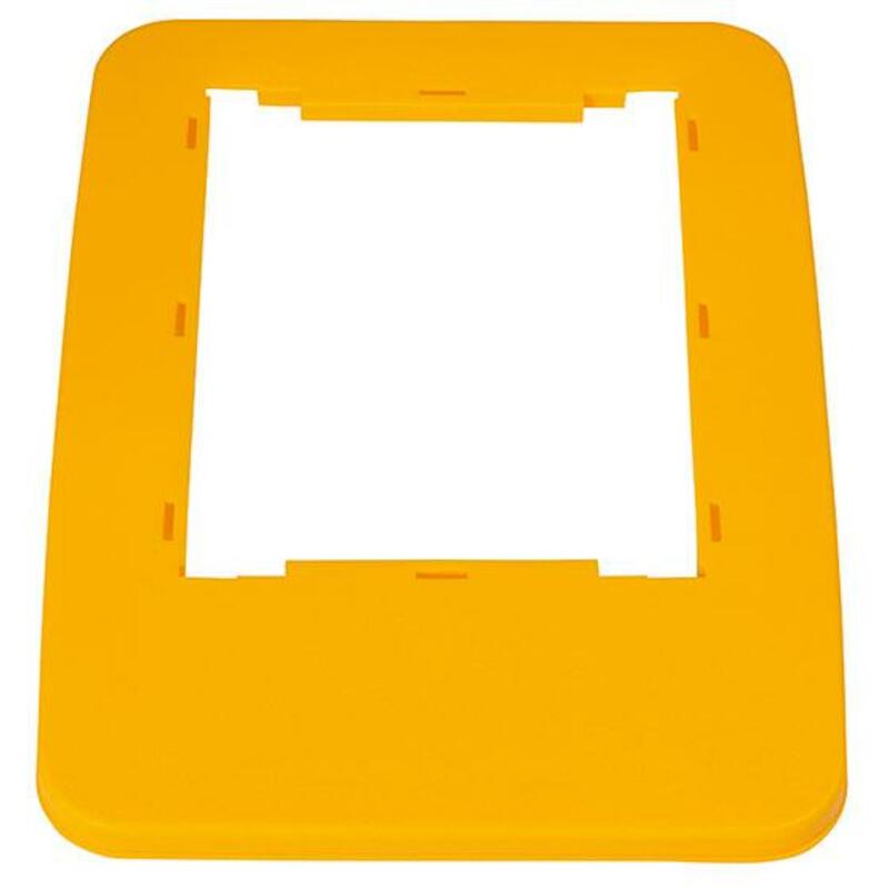 CADRE WSB CONTAINER JAUNE   455X325X20MM   PLASTIB