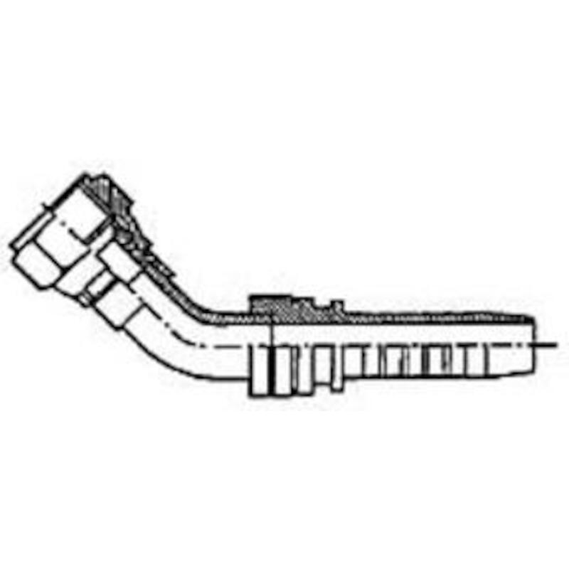 PERSKOPP.  7/8"V/JIC X   5/8"