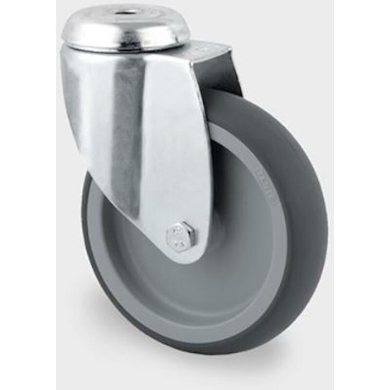 ROUE CAOUT.PIVOT.GRIS 60KG  2470-PJO-075-P30 TENTE