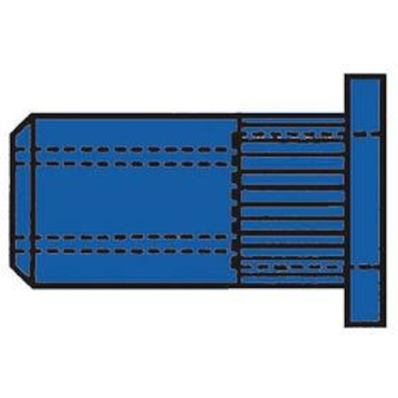 ECROU À SERTIR M5X7X13,5    1433705 - ACIER GESIPA