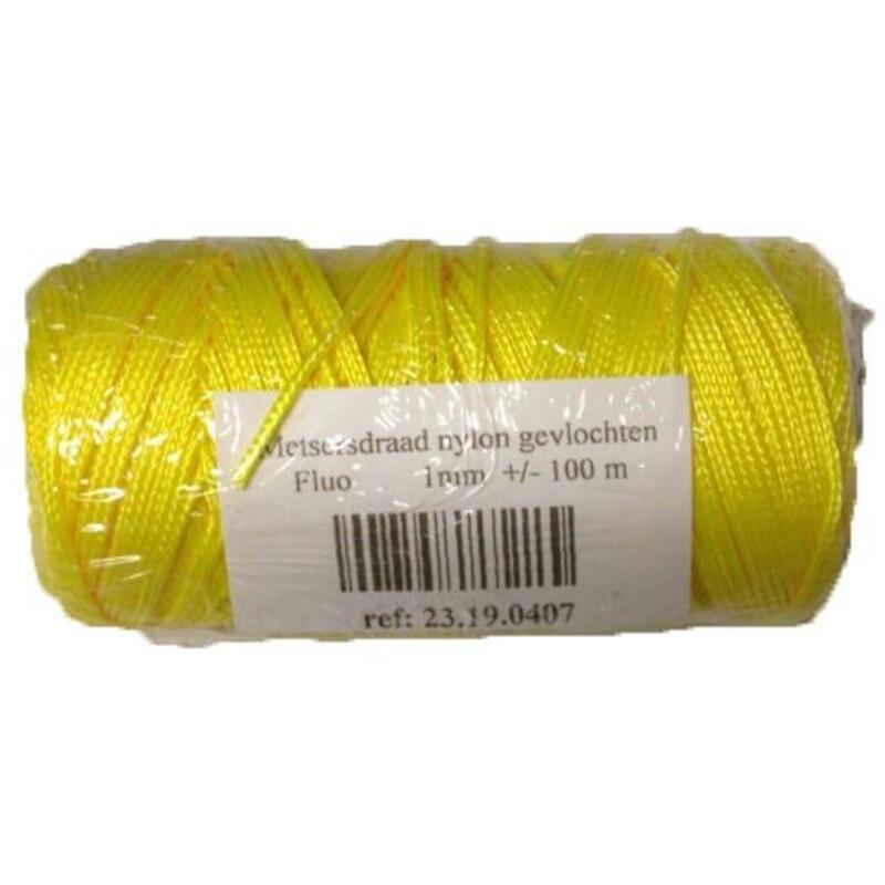 METSERSKOORD NYLON FLUOGEEL 2 MM 50 MTR